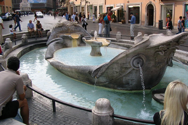 Fontana della Barcaccia