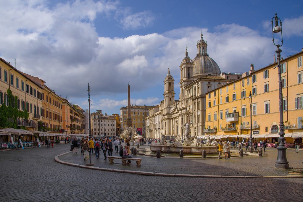 Piazza Navona, Rome (Photo by djedj)